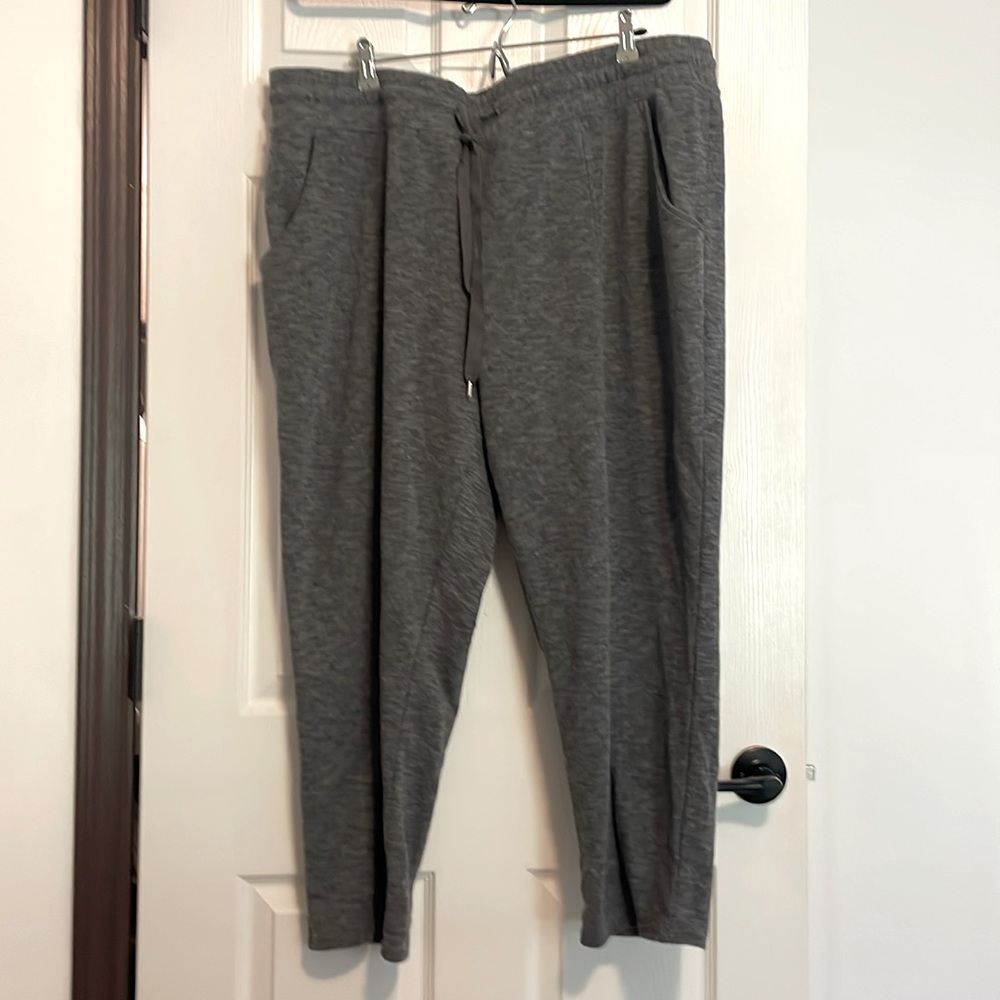 St John’s Bay Pant Activewear Woman’s 2X Gray